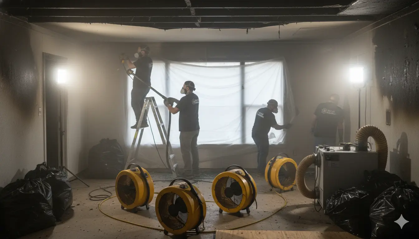 Fire and Smoke Restoration Services