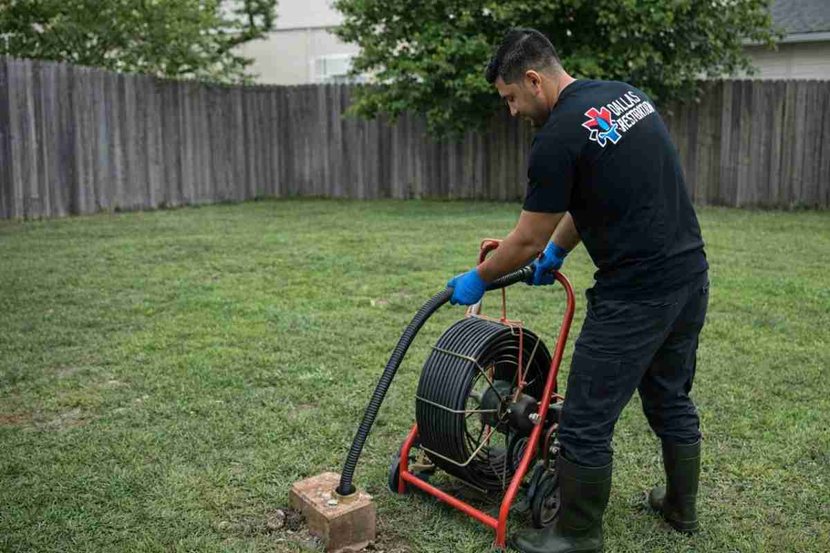 Sewer Line Drain Cleaning